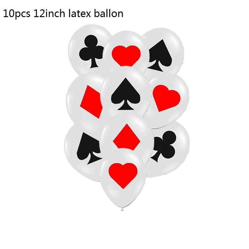 Wedding Qq - 10 teile/los 12 zoll Spades/Herzen/Clubs/Diamanten Latex