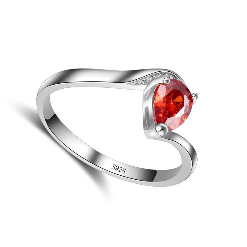 Wedding Z - 925 Sterling Silber Ring Begeisterung Mode