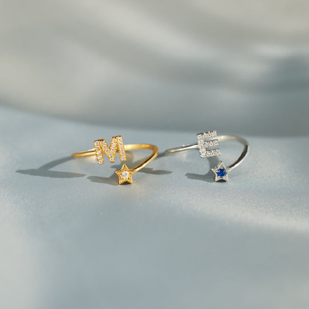 Wedding Z - „You WERE BORN TO SHINE INITIAL&BIRTHSTONE