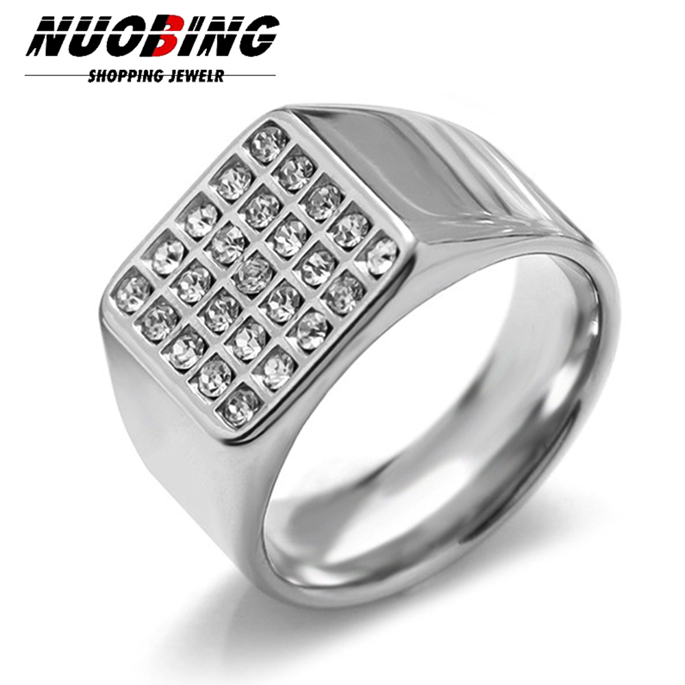 Wedding Z - 14 mm zarter, glänzender Zirkonia-Siegelring für