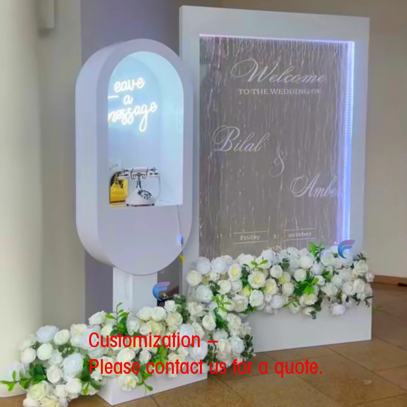 Maßgefertigter Glas-Wasserfall – Wedding Fountain Bewertung und Preis