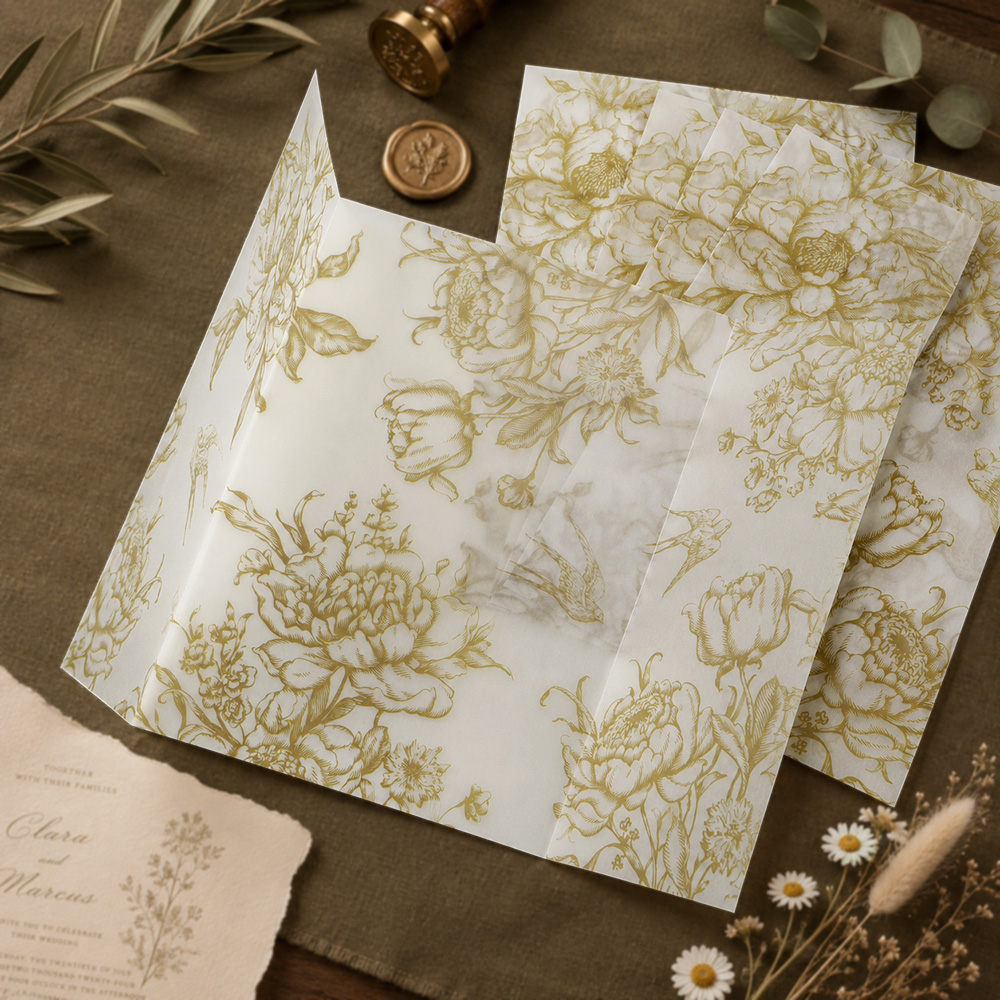 20/50 Stück Pergamentumschläge – Wedding Envelopes Bewertung und Preis