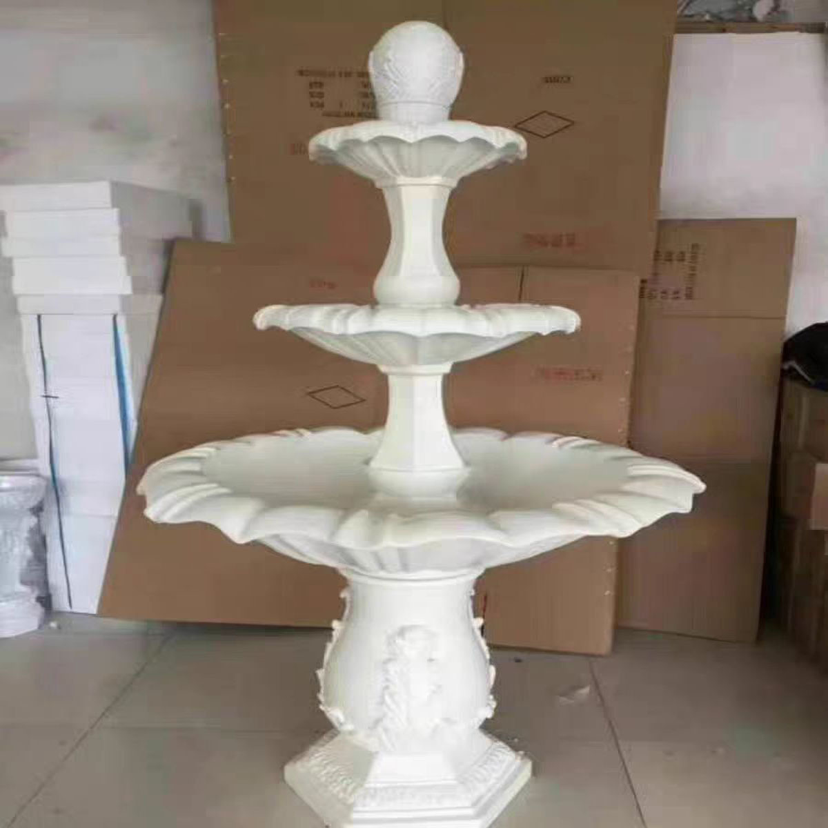 2 Meter dünner Glasfaserbrunne – Wedding Fountain Bewertung und Preis