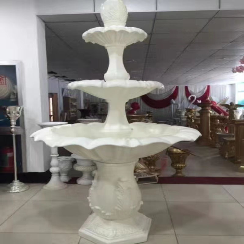2 Meter dünner Glasfaserbrunne – Wedding Fountain Bewertung und Preis
