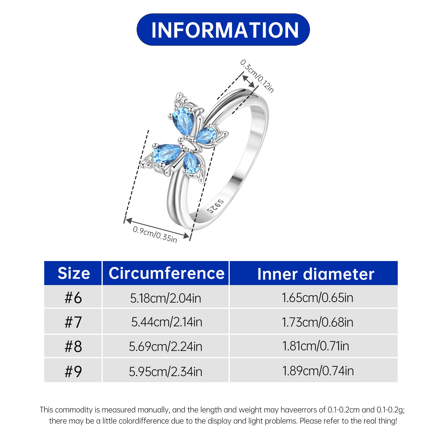 Eleganter Schmetterlingsring a – Wedding Z Bewertung und Preis