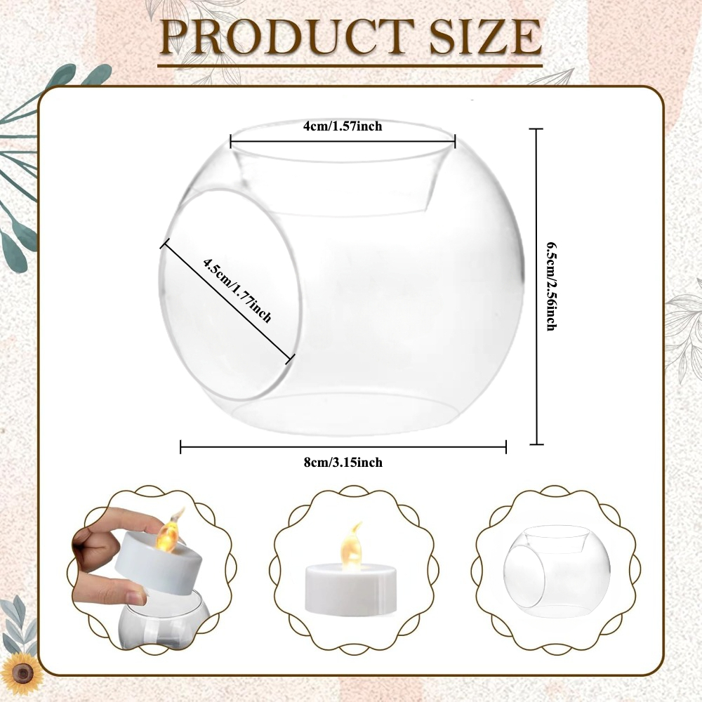 6/12 Stück runde, hohle Kerzen – Wedding Fountain Bewertung und Preis