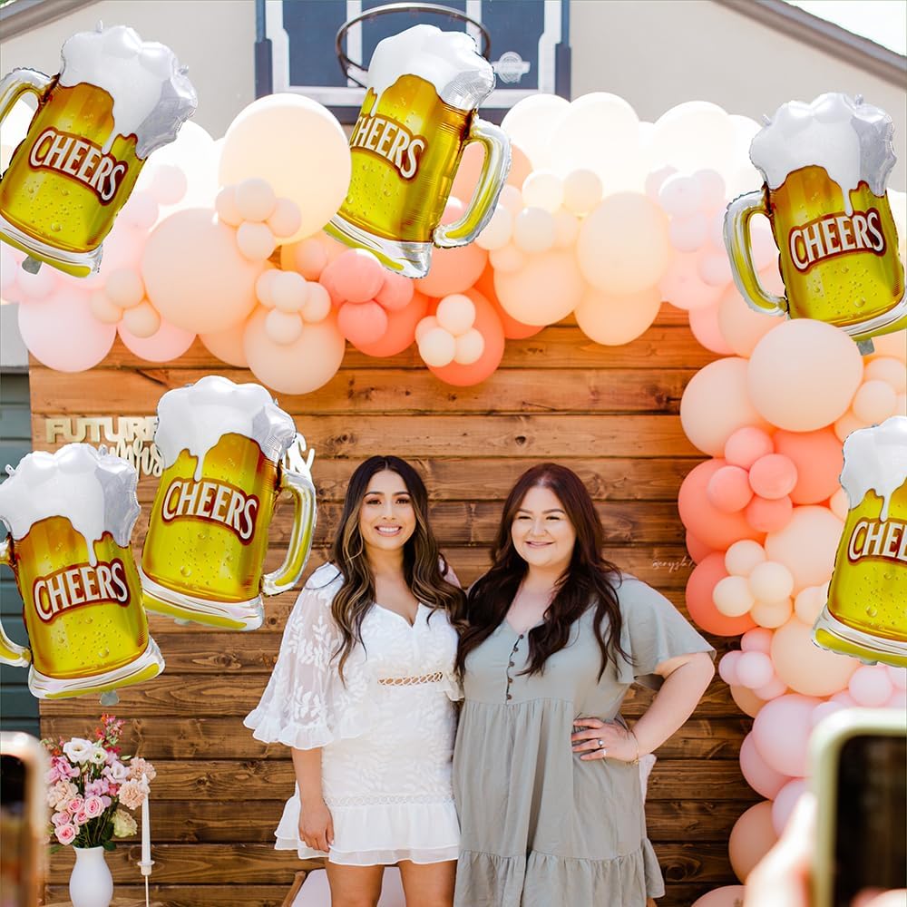 6 Stück Prost Bierkrug Luftbal – Wedding Alcohol Supply Bewertung und Preis