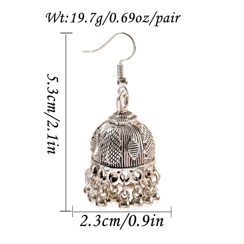 Ethnische Retro Silber Farbe B – Indian Wedding Supply Bewertung und Preis