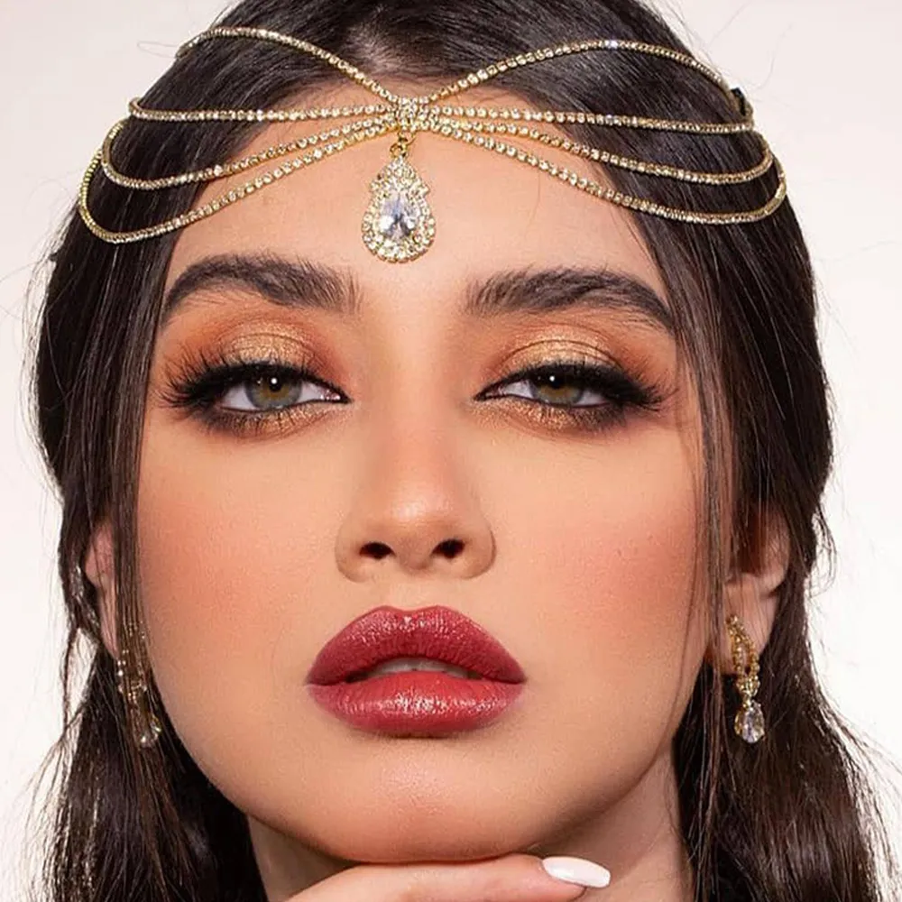 XSBODY Boho Braut Strass Kopfk – Indian Wedding Supply Bewertung und Preis