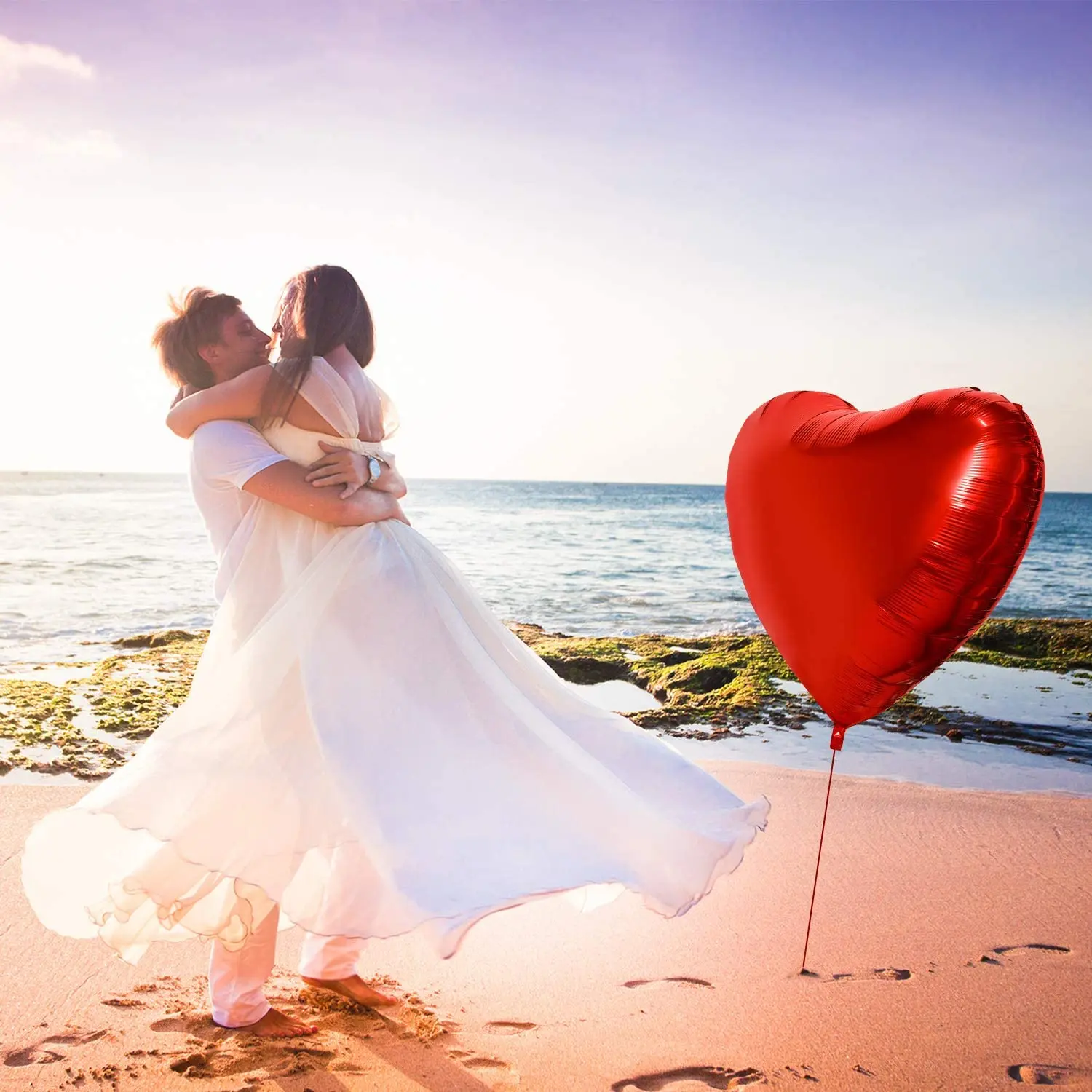 1/2 Stück 36 Zoll Herzballon H – Wedding Qq Bewertung und Preis